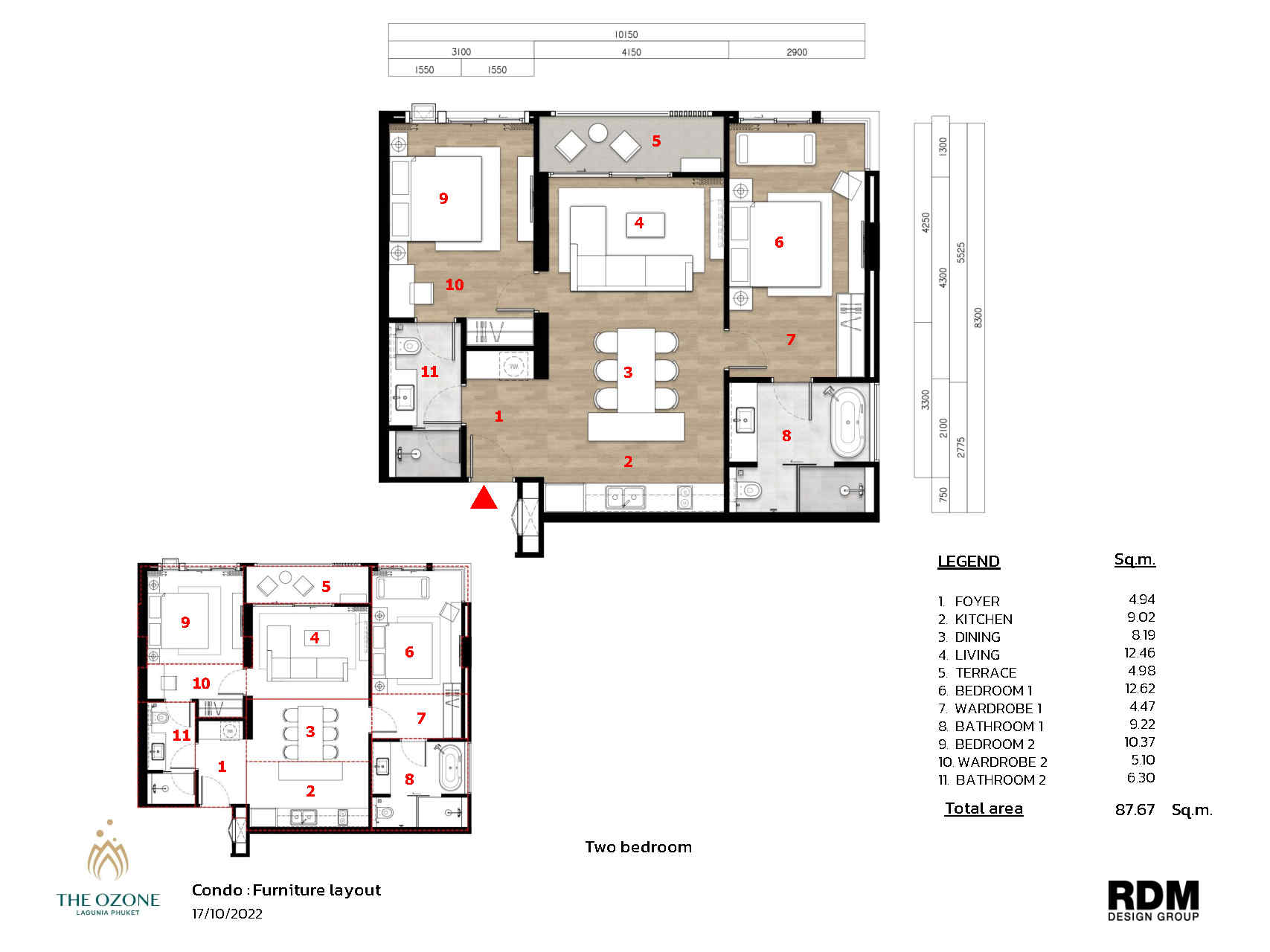 2 BR