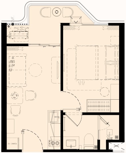1 BR