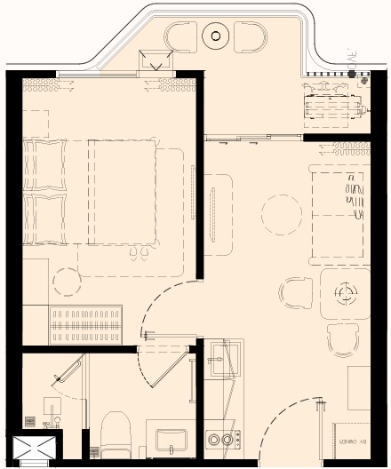 1 BR