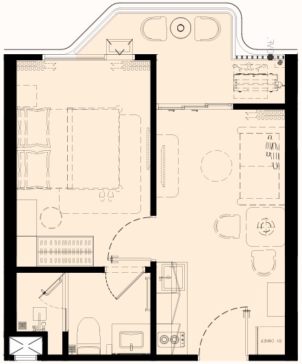 1 BR