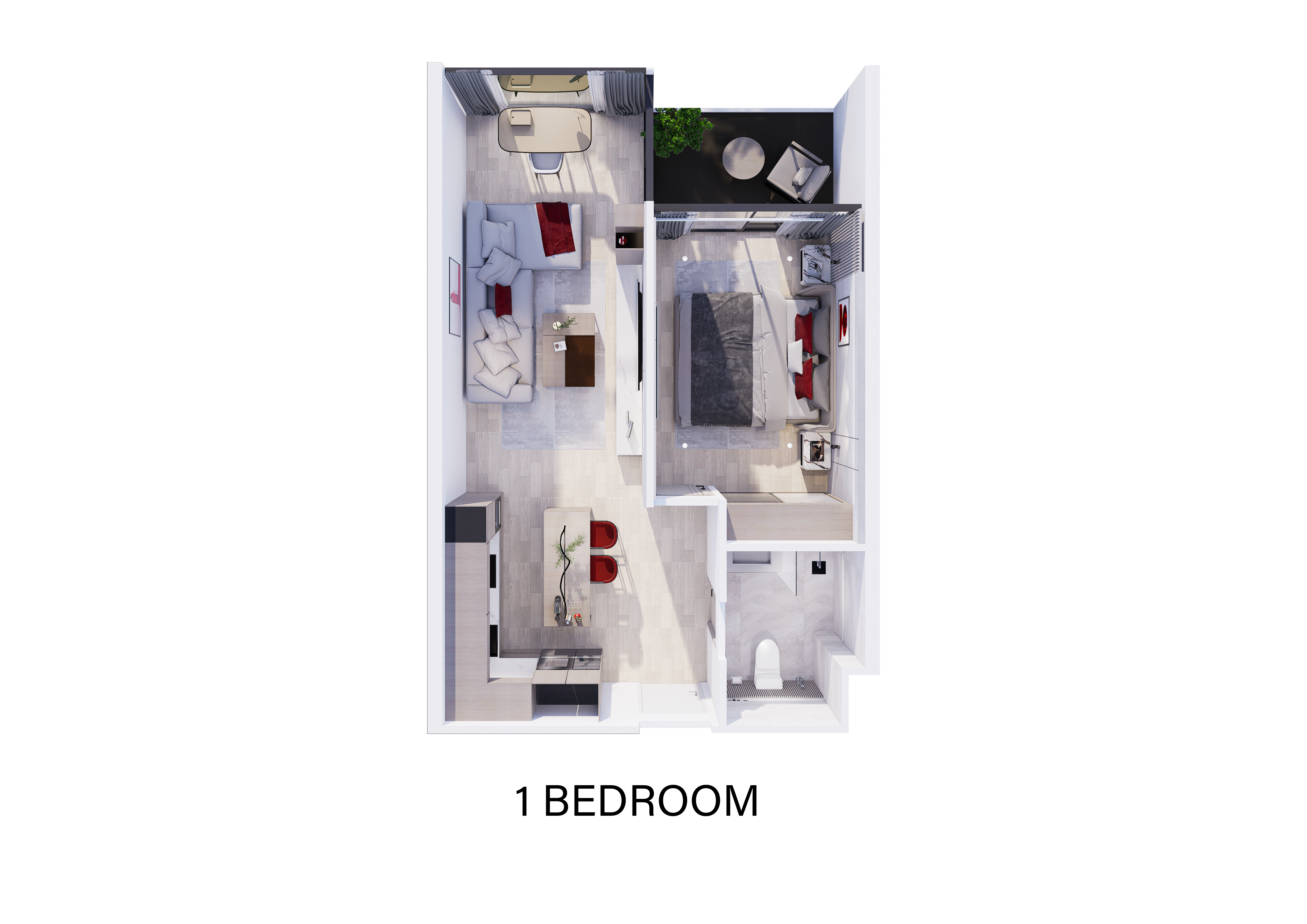 1 BR