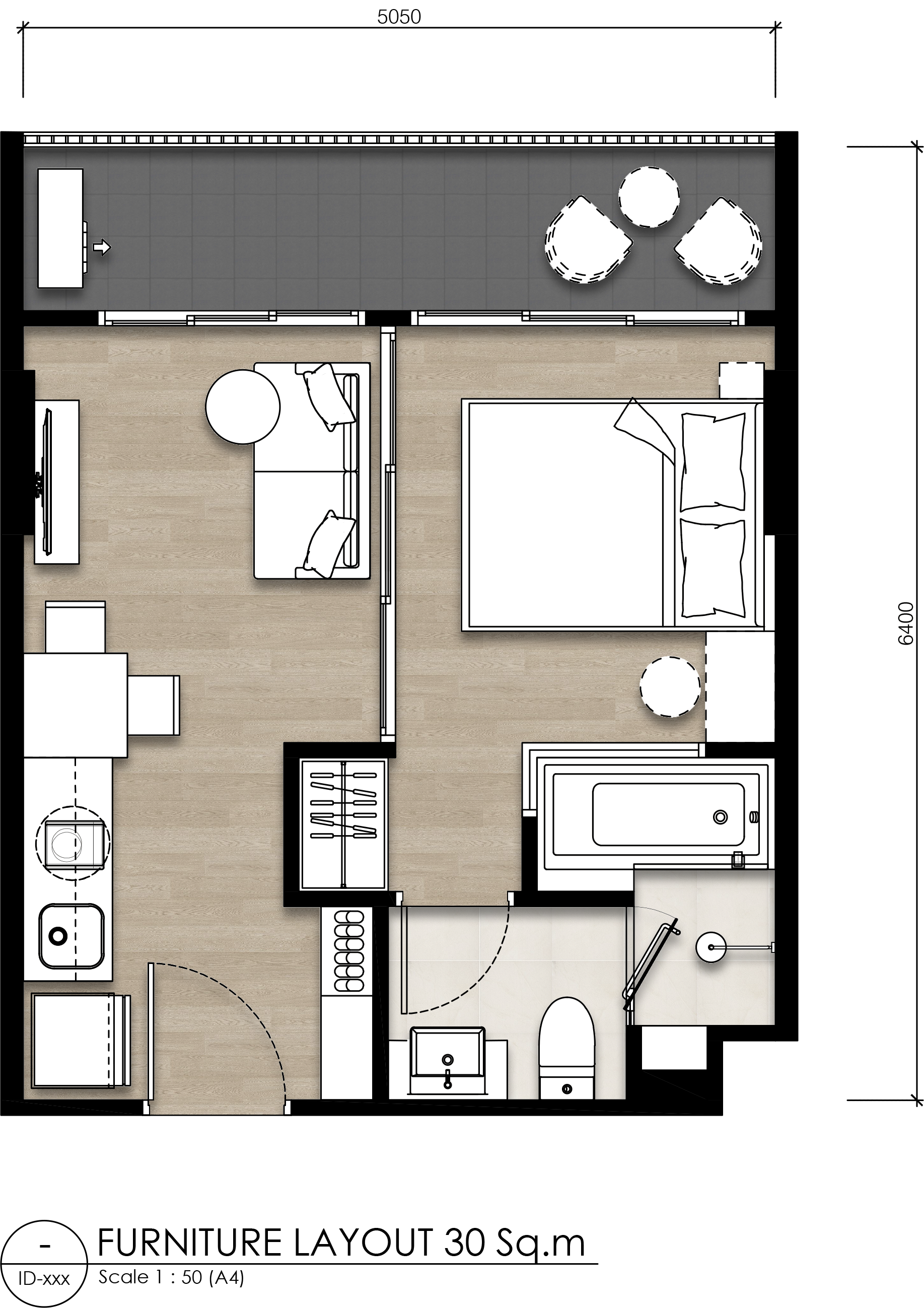 1 BR