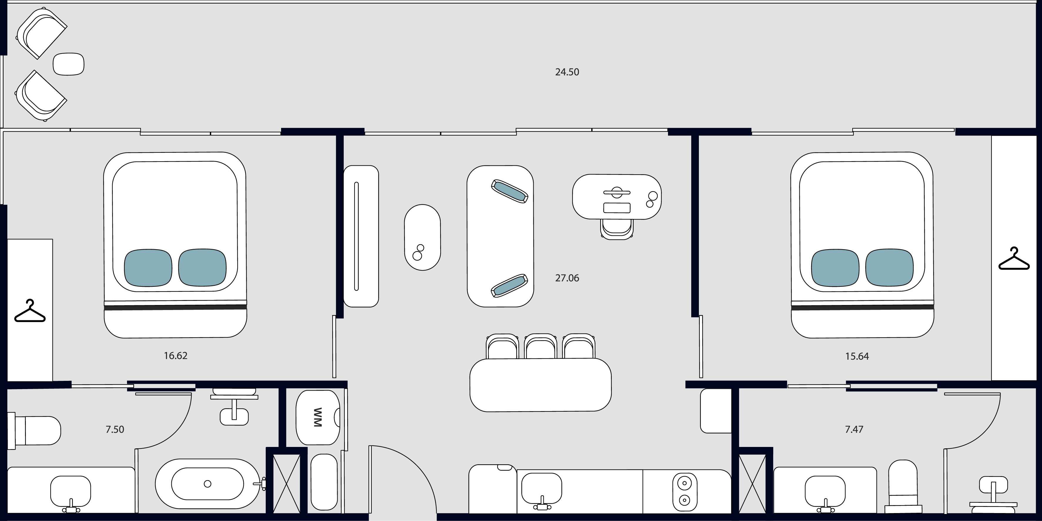 2 BR