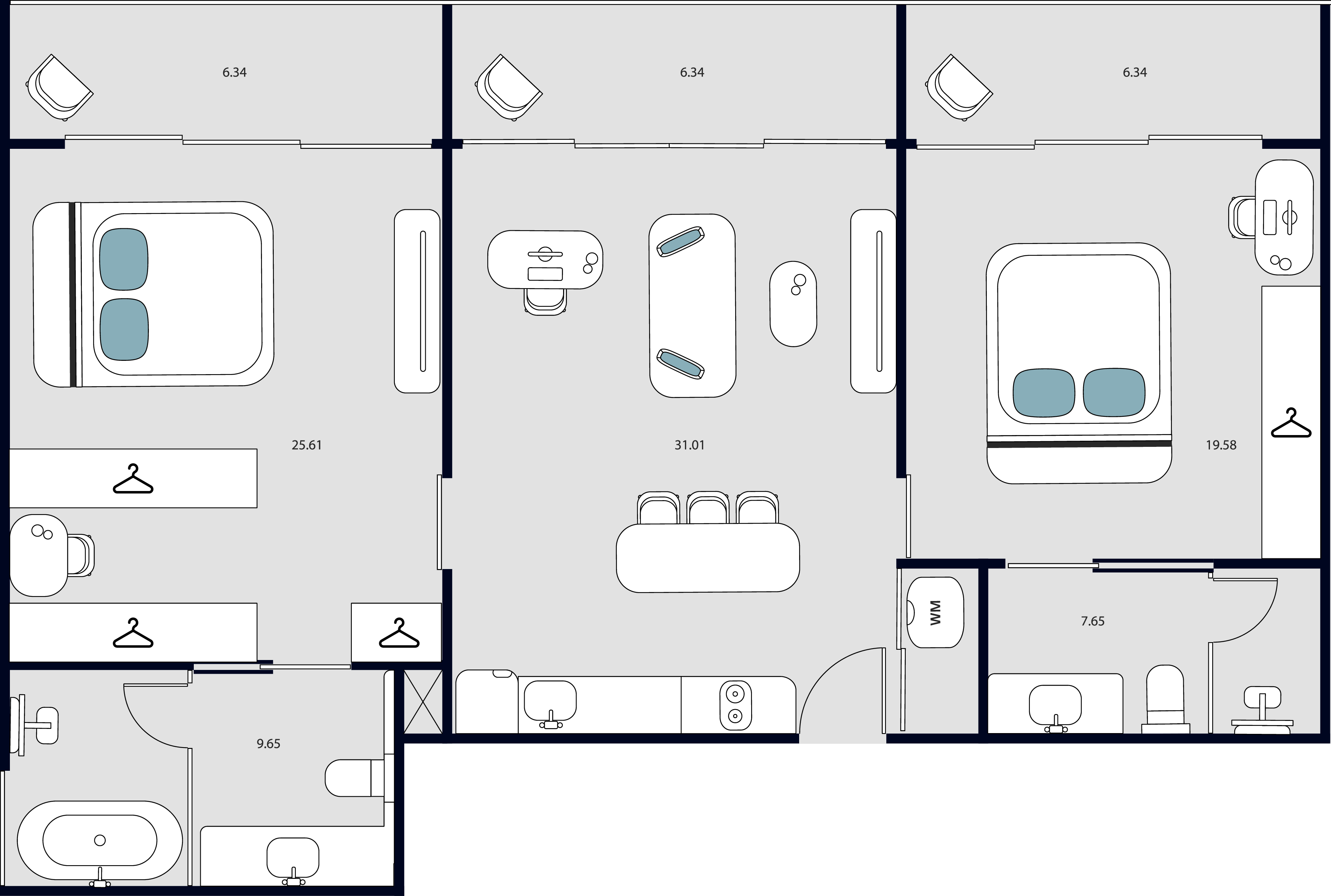 2 BR