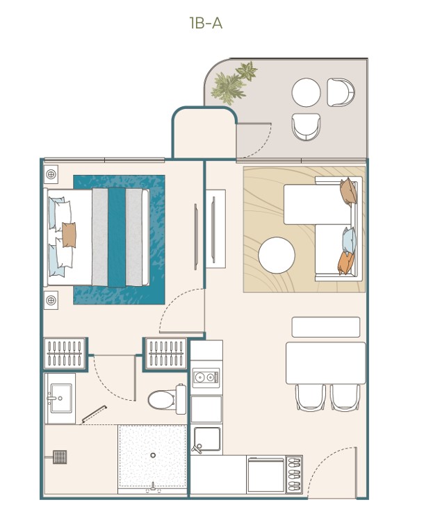 1 BR