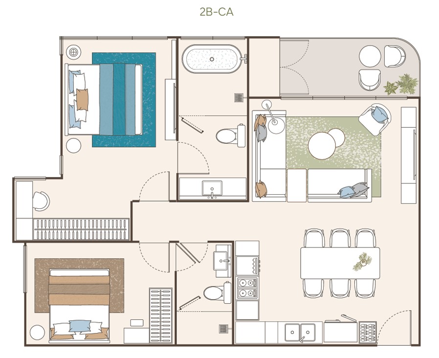 2 BR