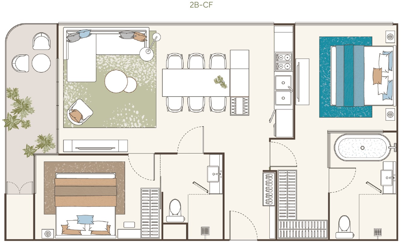 2 BR