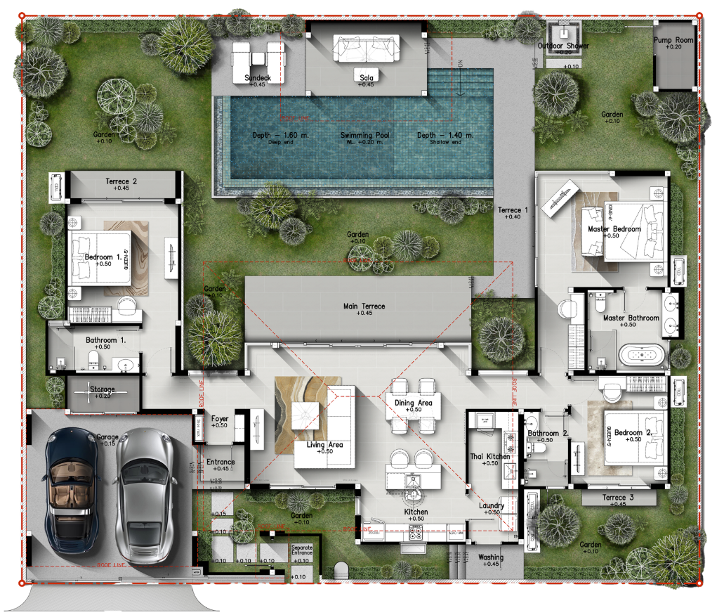 3 BR