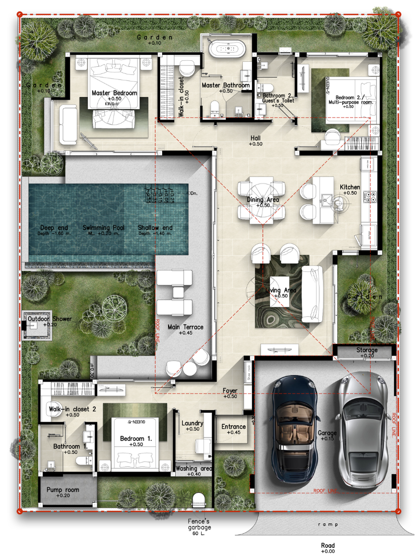 3 BR