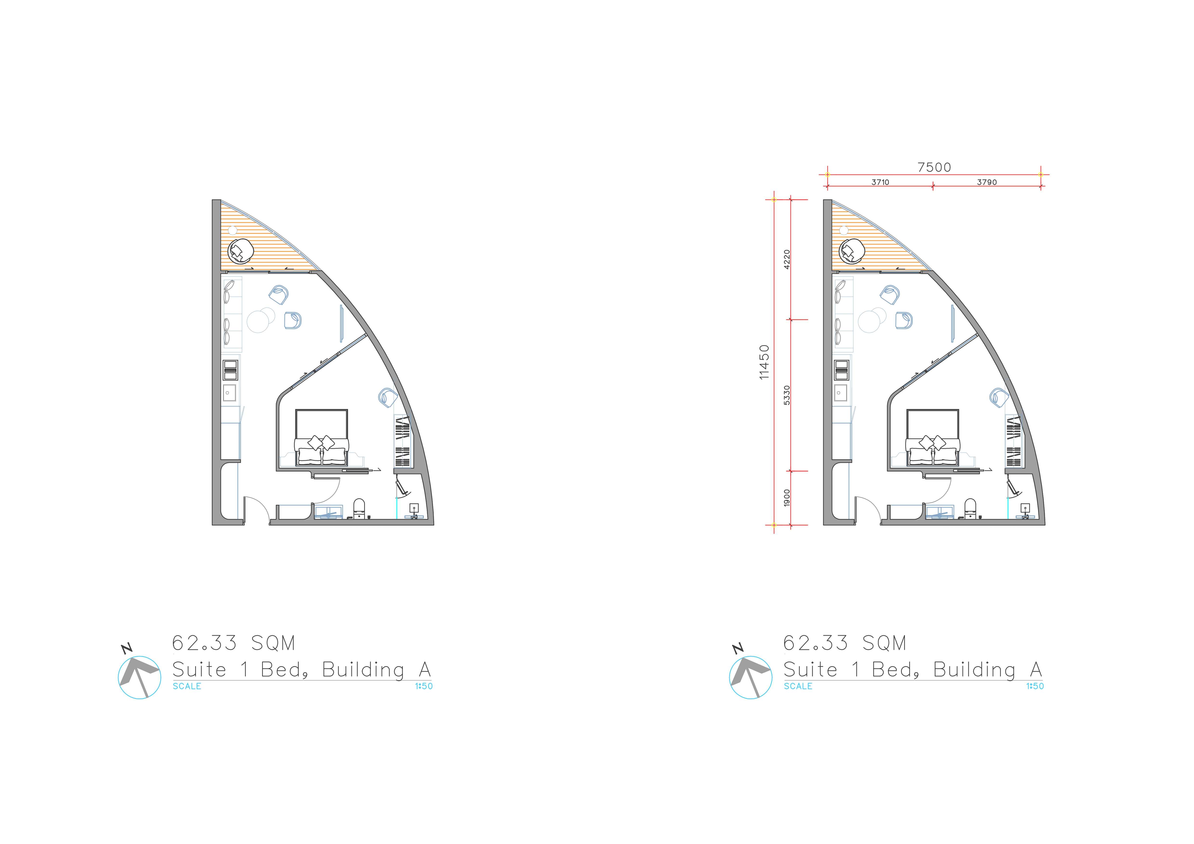 1 BR