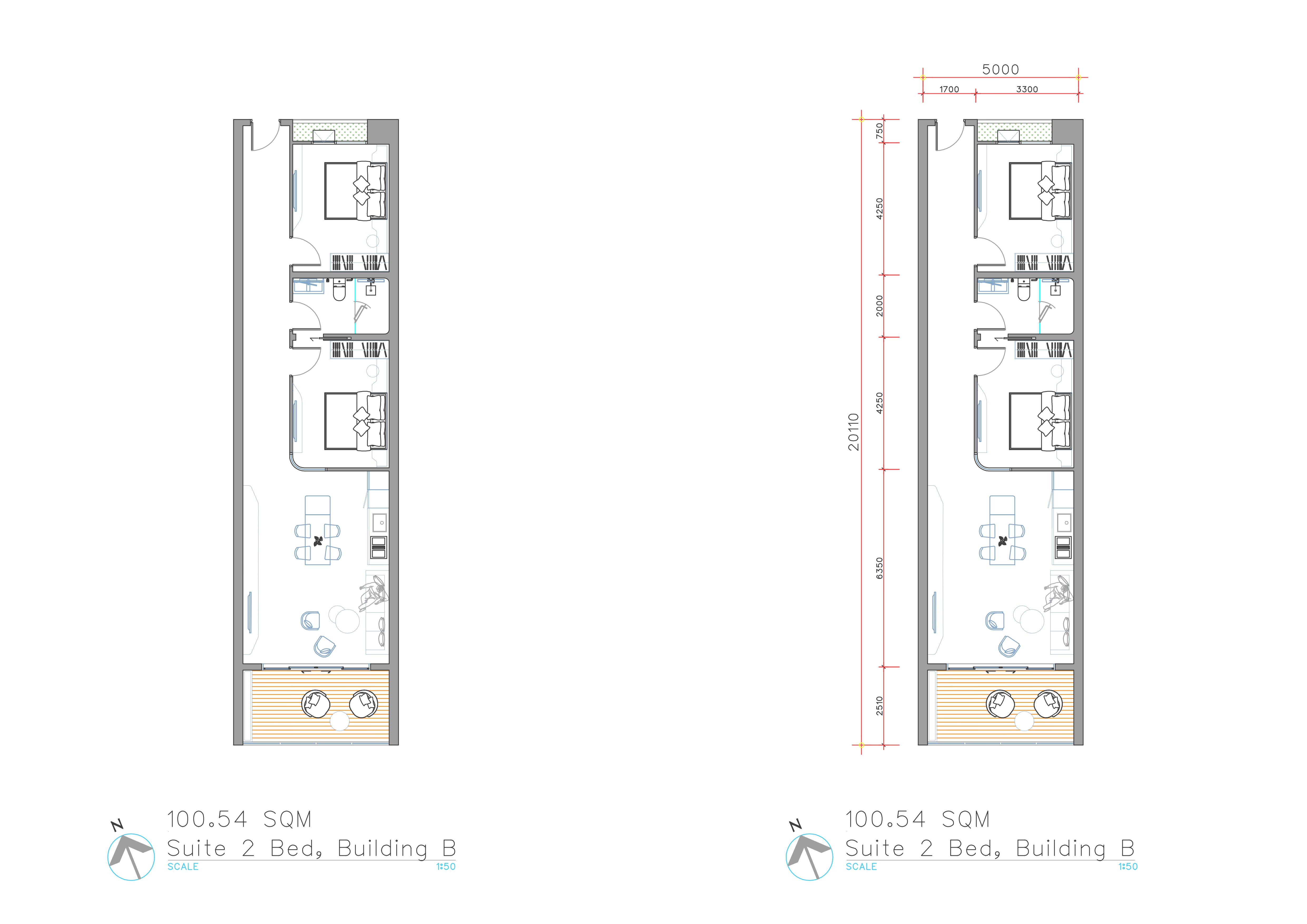 2 BR