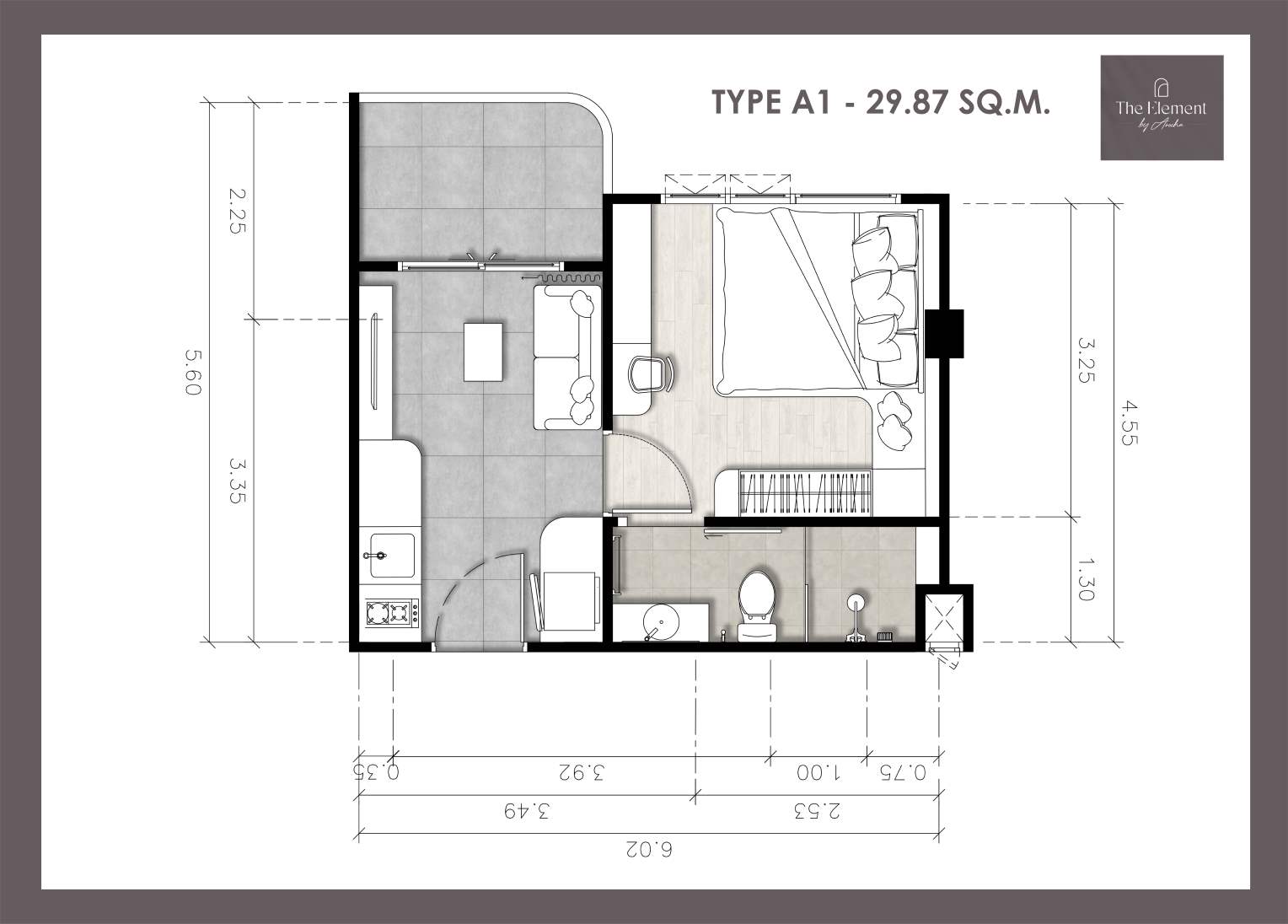 1 BR