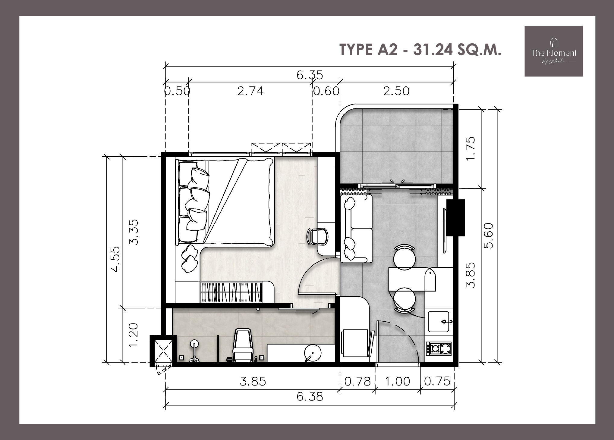 1 BR
