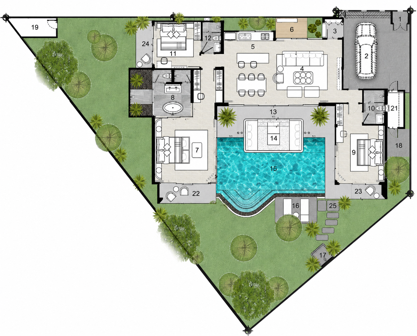 3 BR