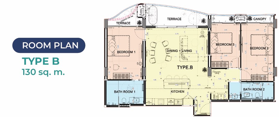 3 BR