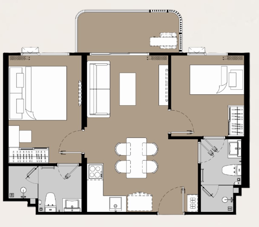2 BR