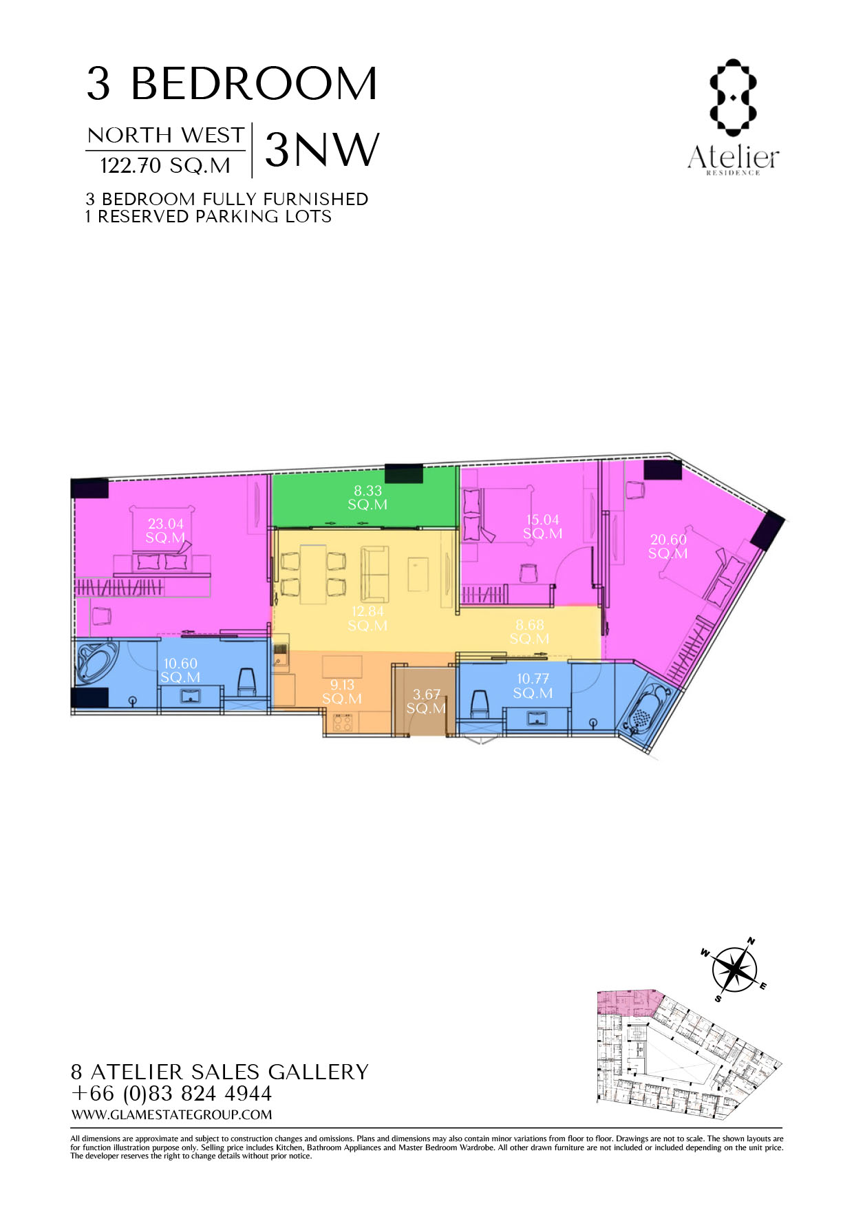 3 BR