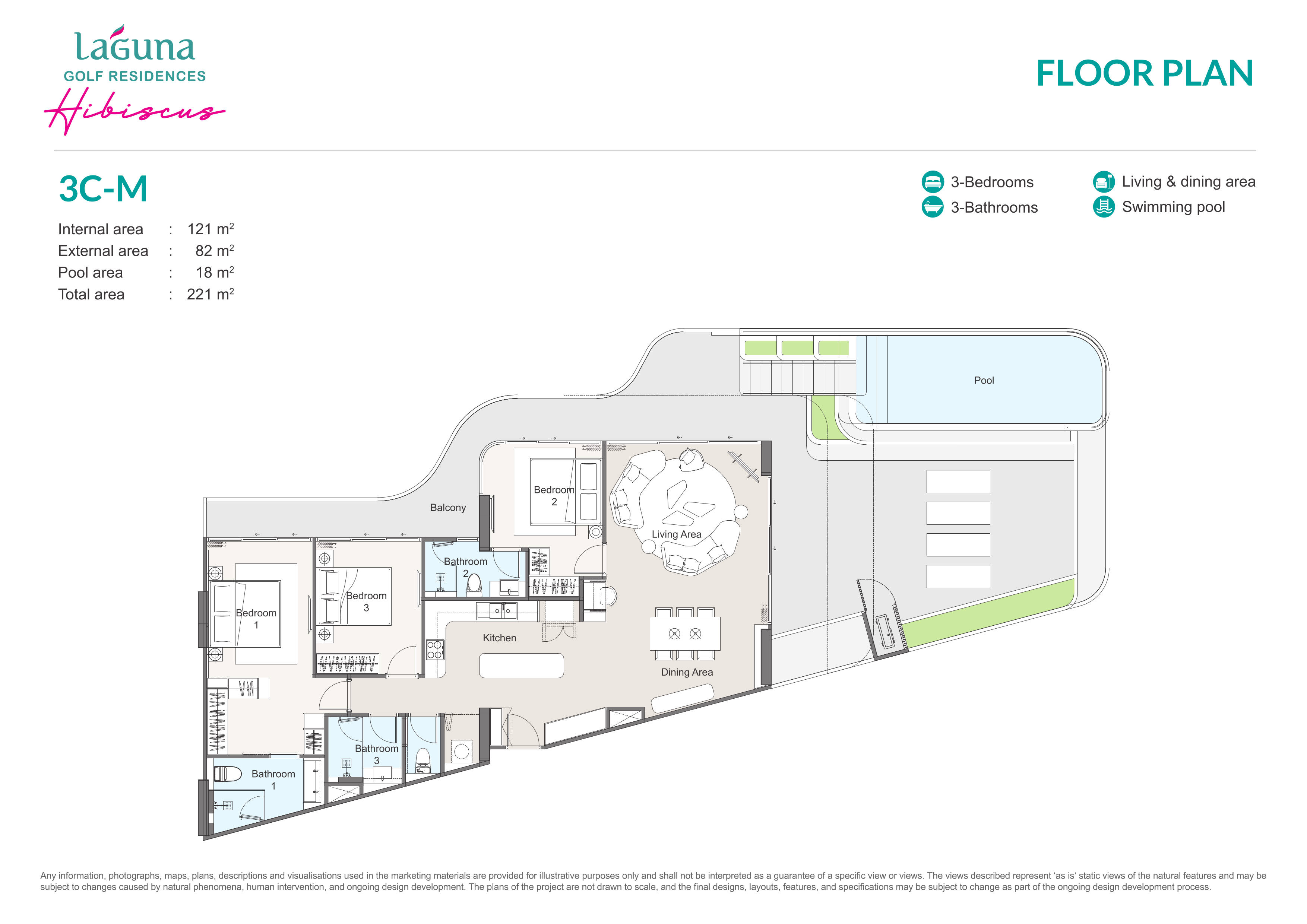 3 BR