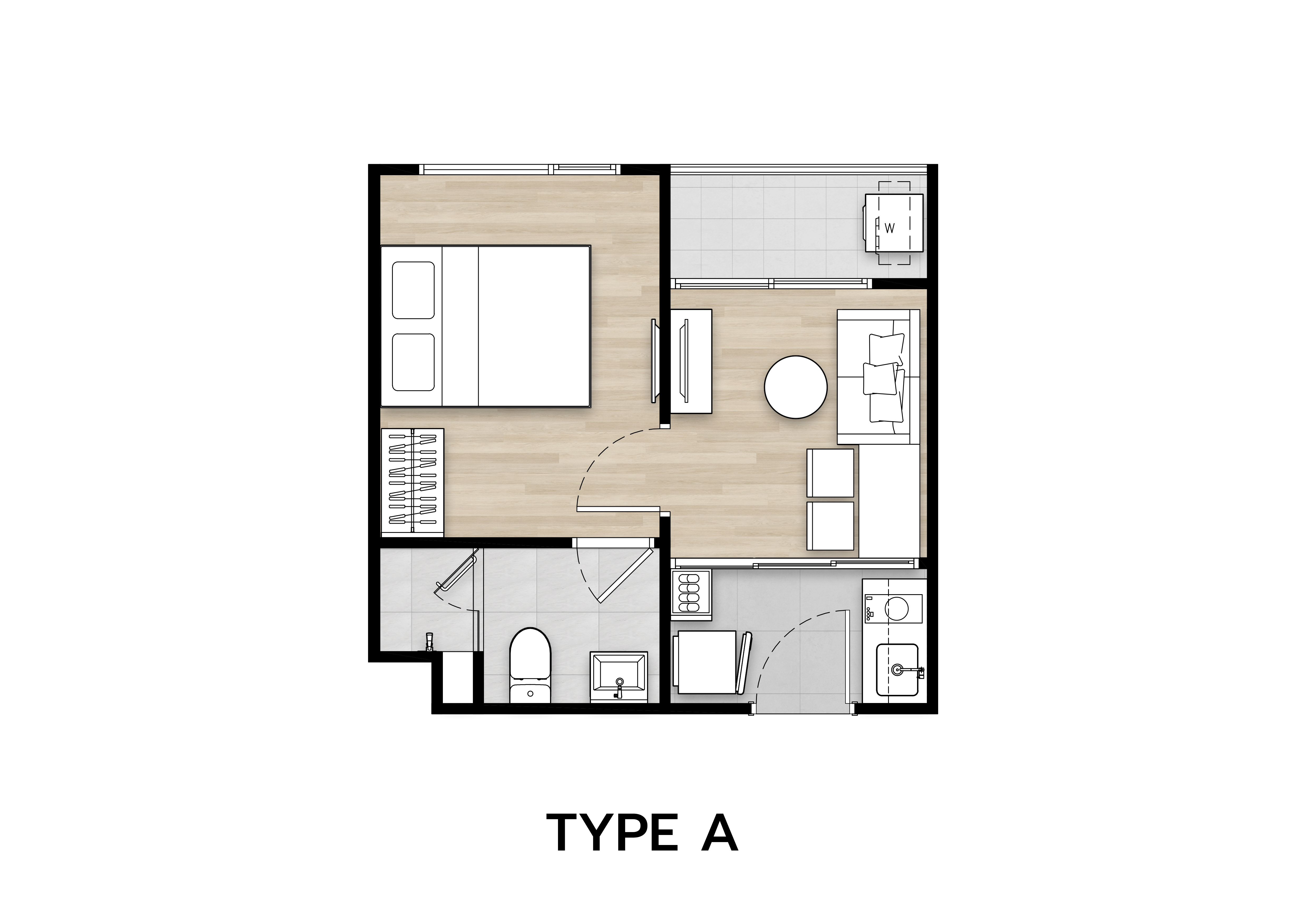 1 BR
