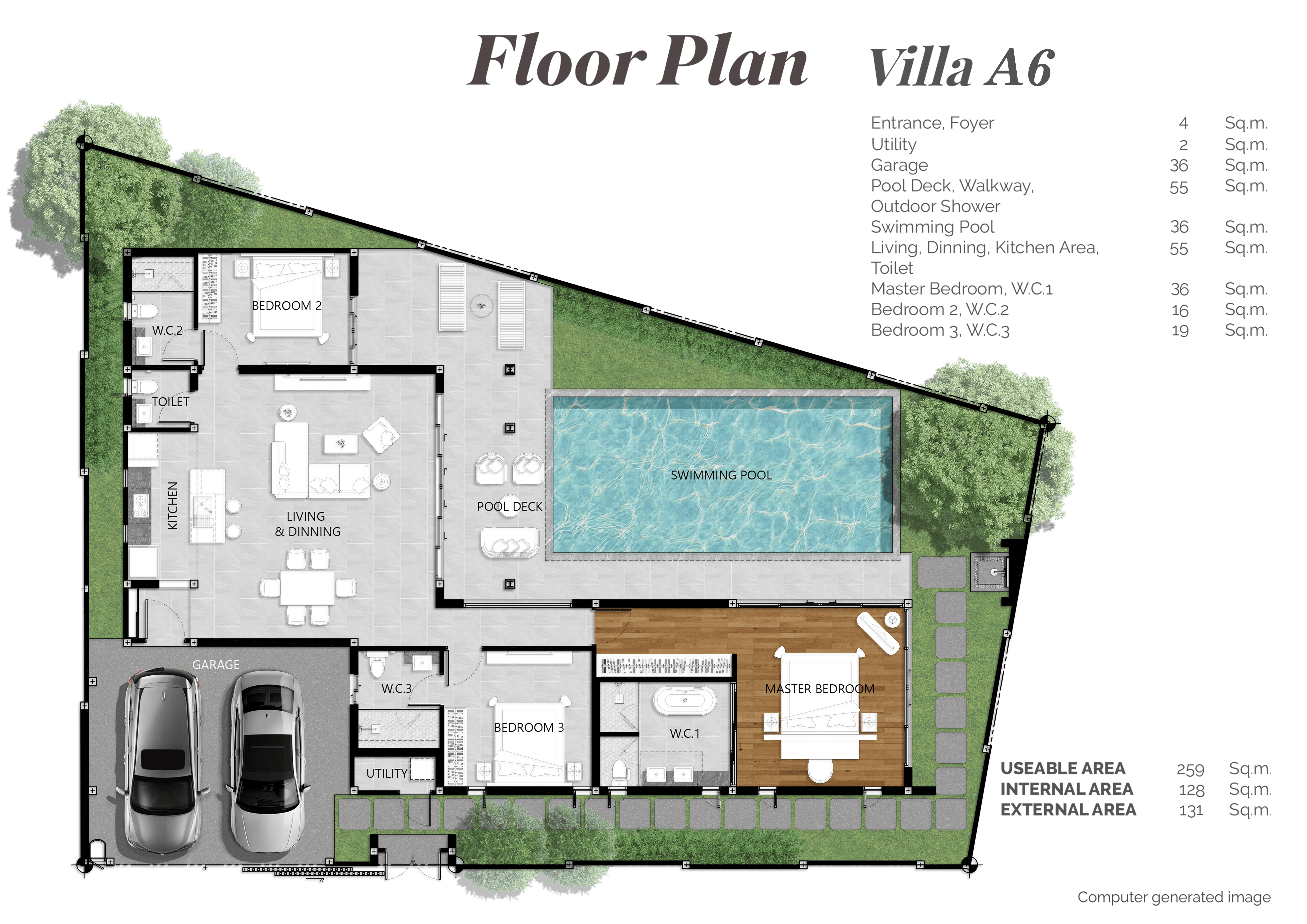 3 BR