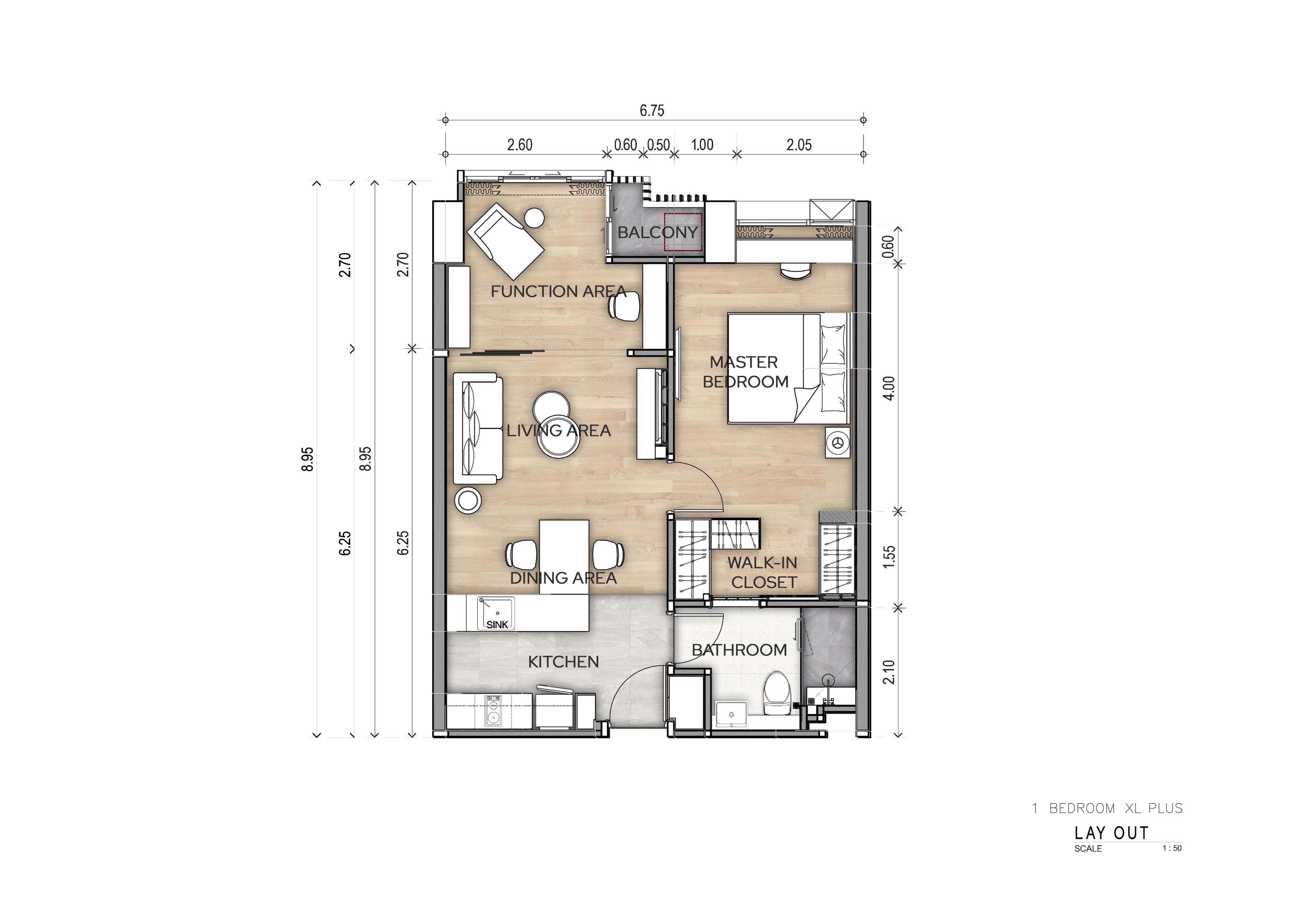 1 BR