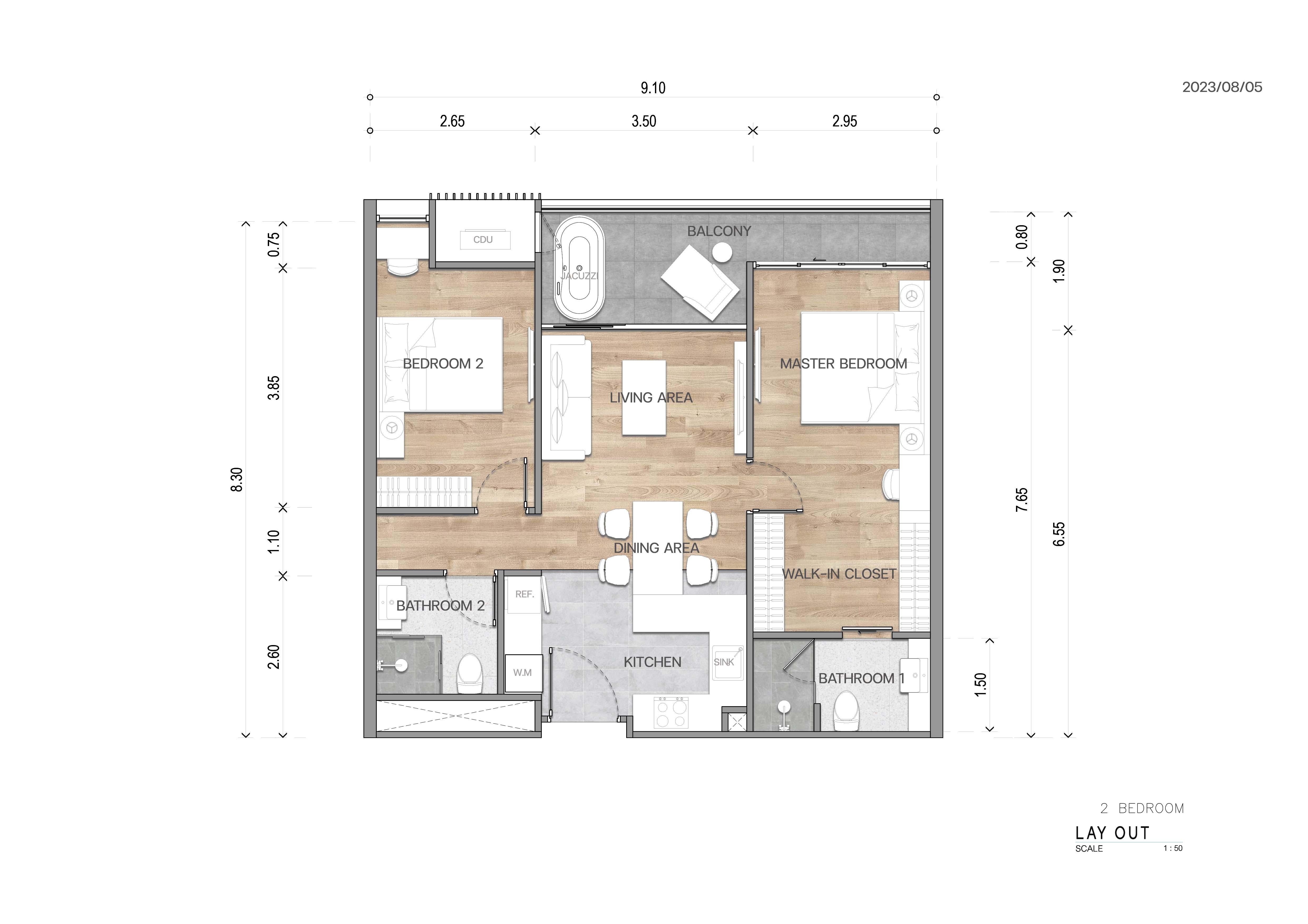 2 BR