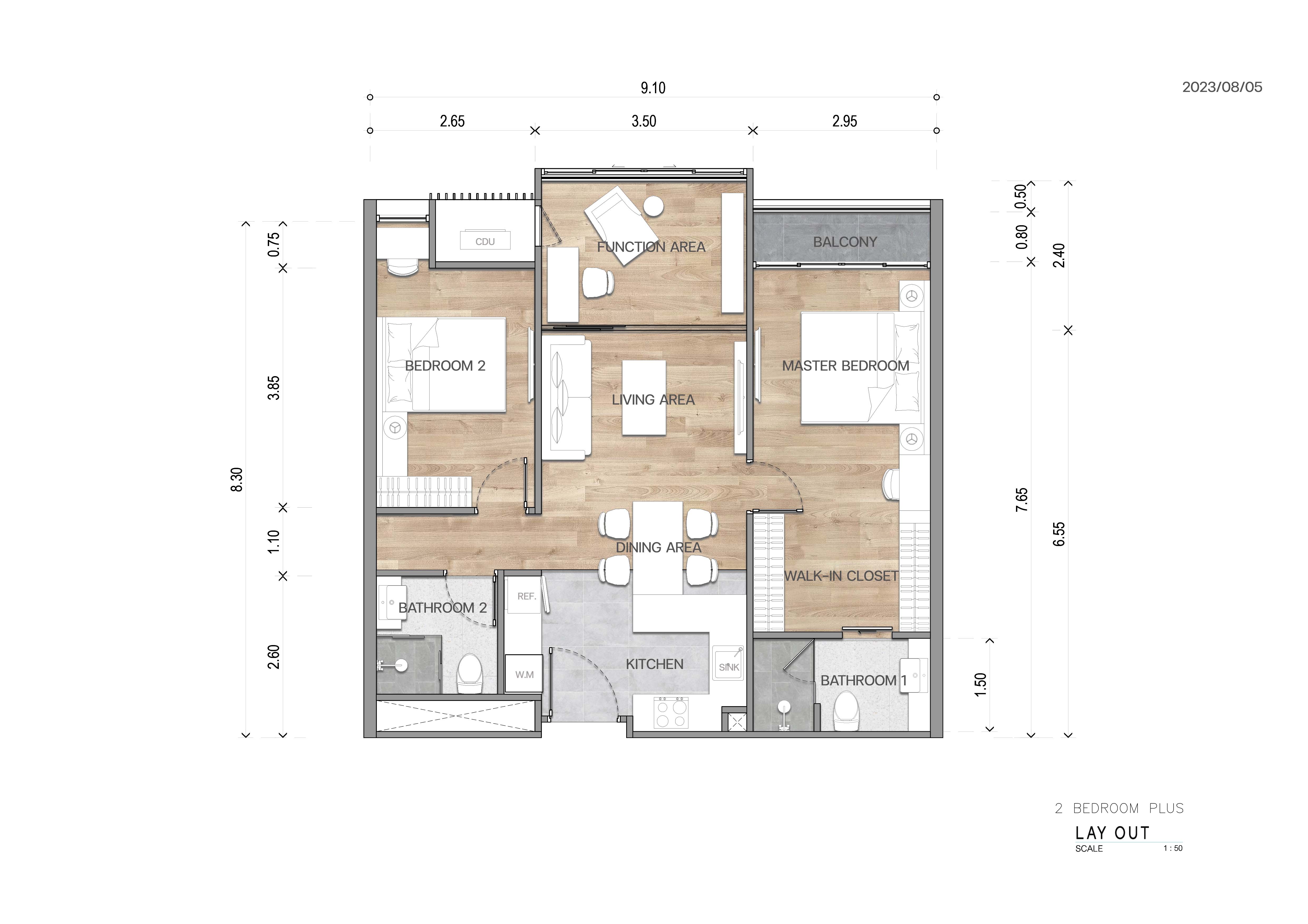 2 BR