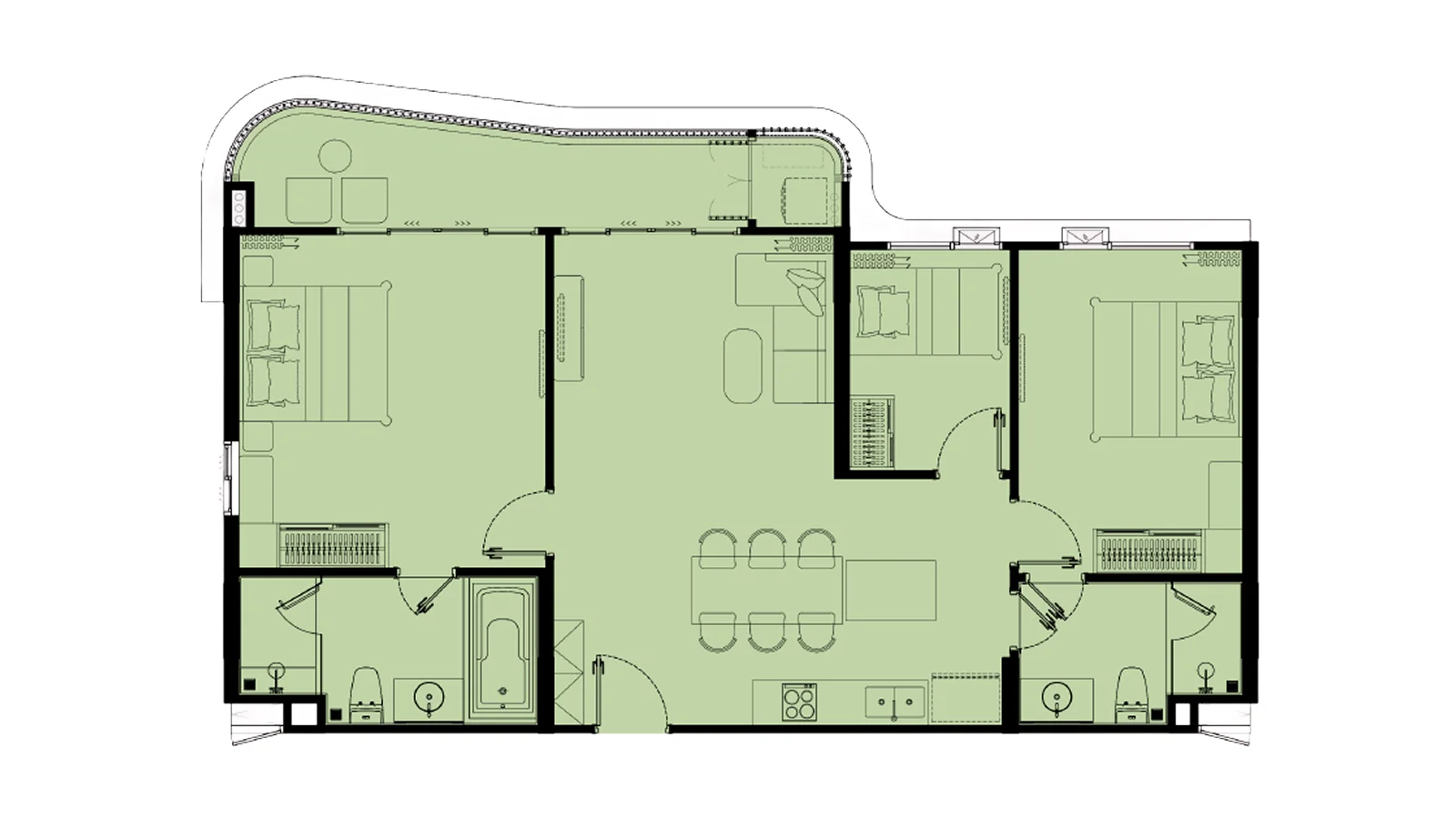 2 BR