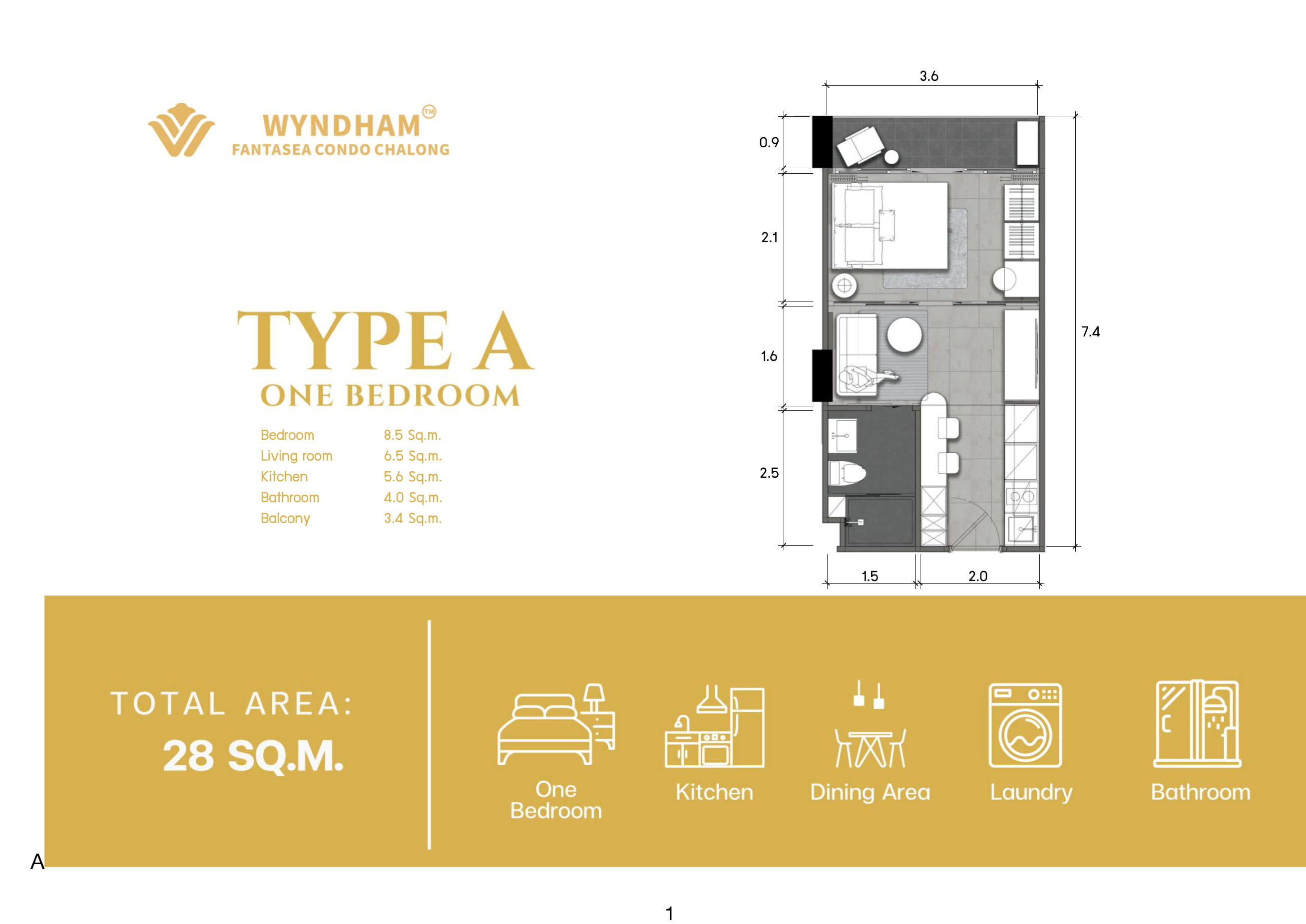 1 BR