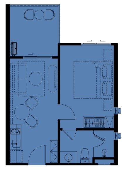 1 BR