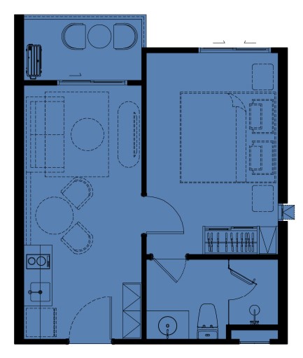 1 BR