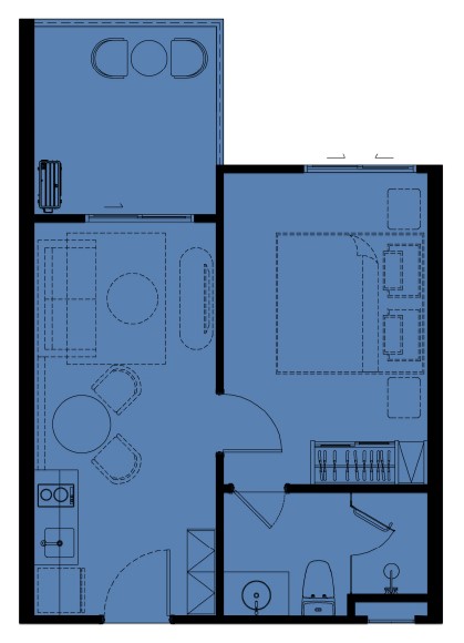 1 BR