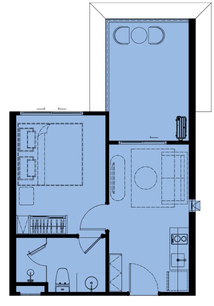 1 BR