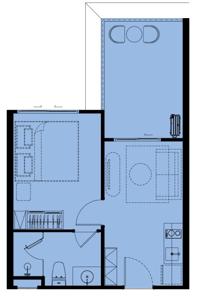 1 BR