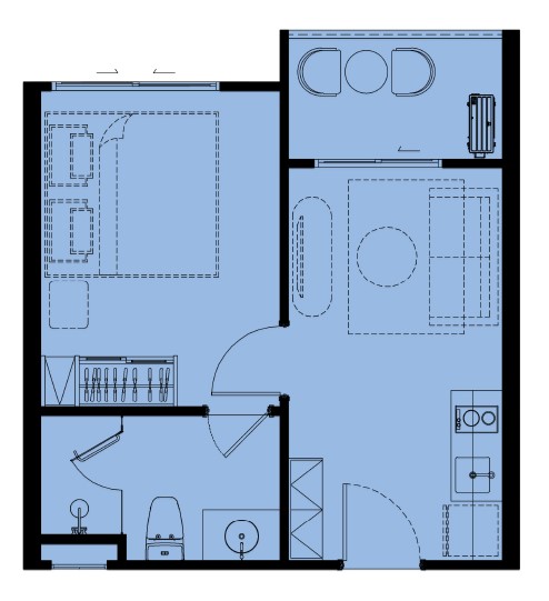 1 BR