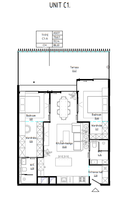 2 BR