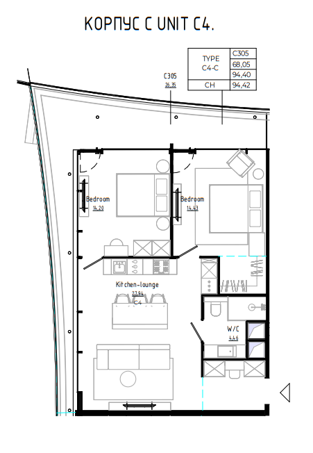 2 BR