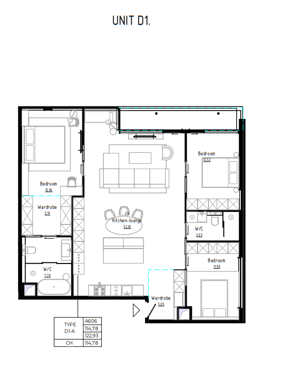 3 BR