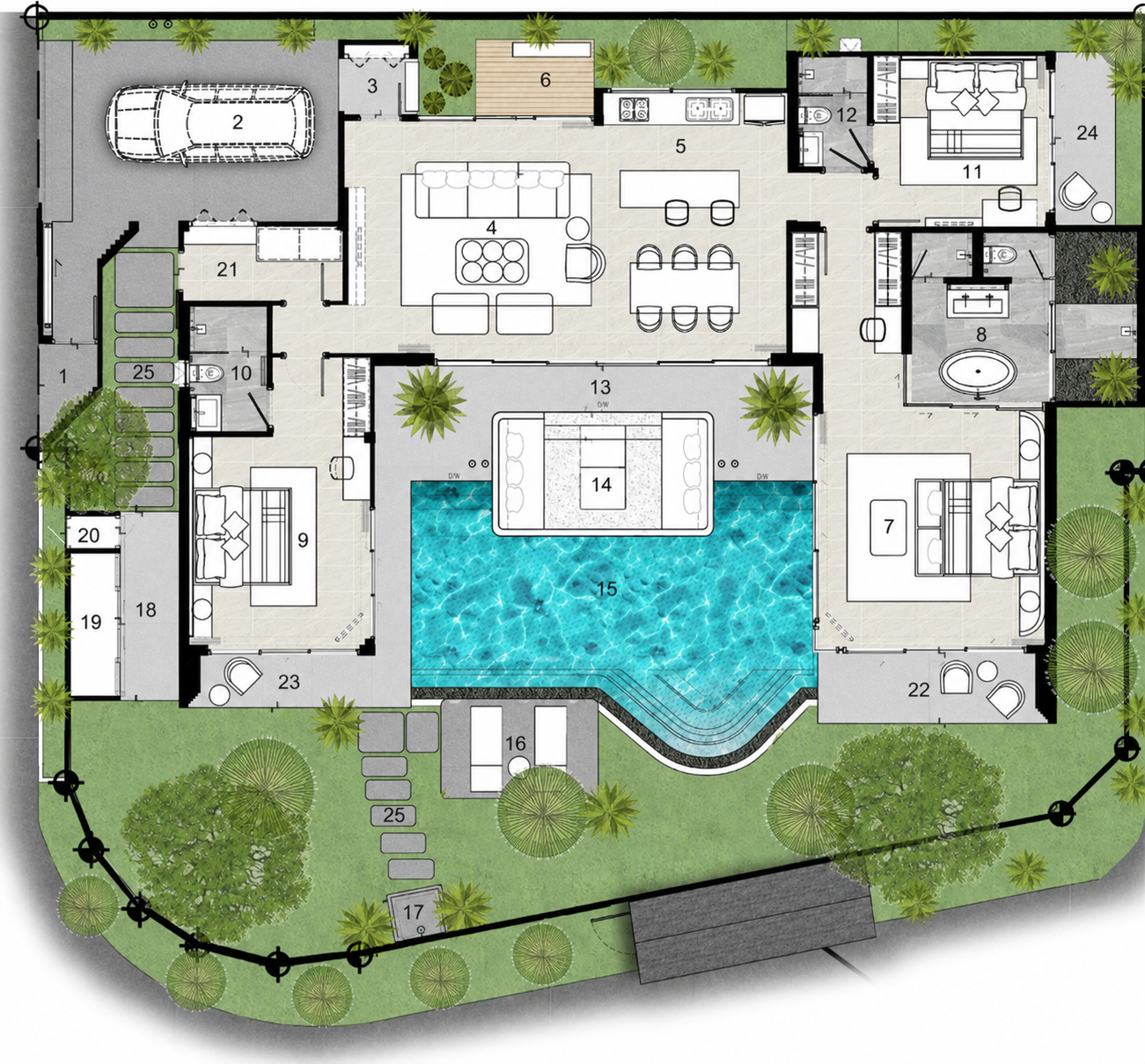 3 BR