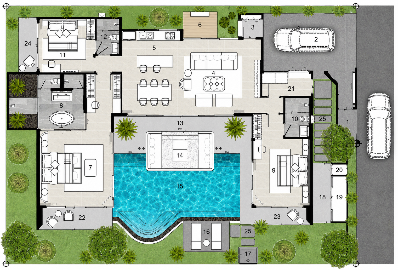 3 BR
