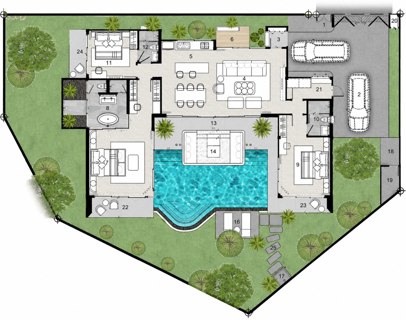 3 BR