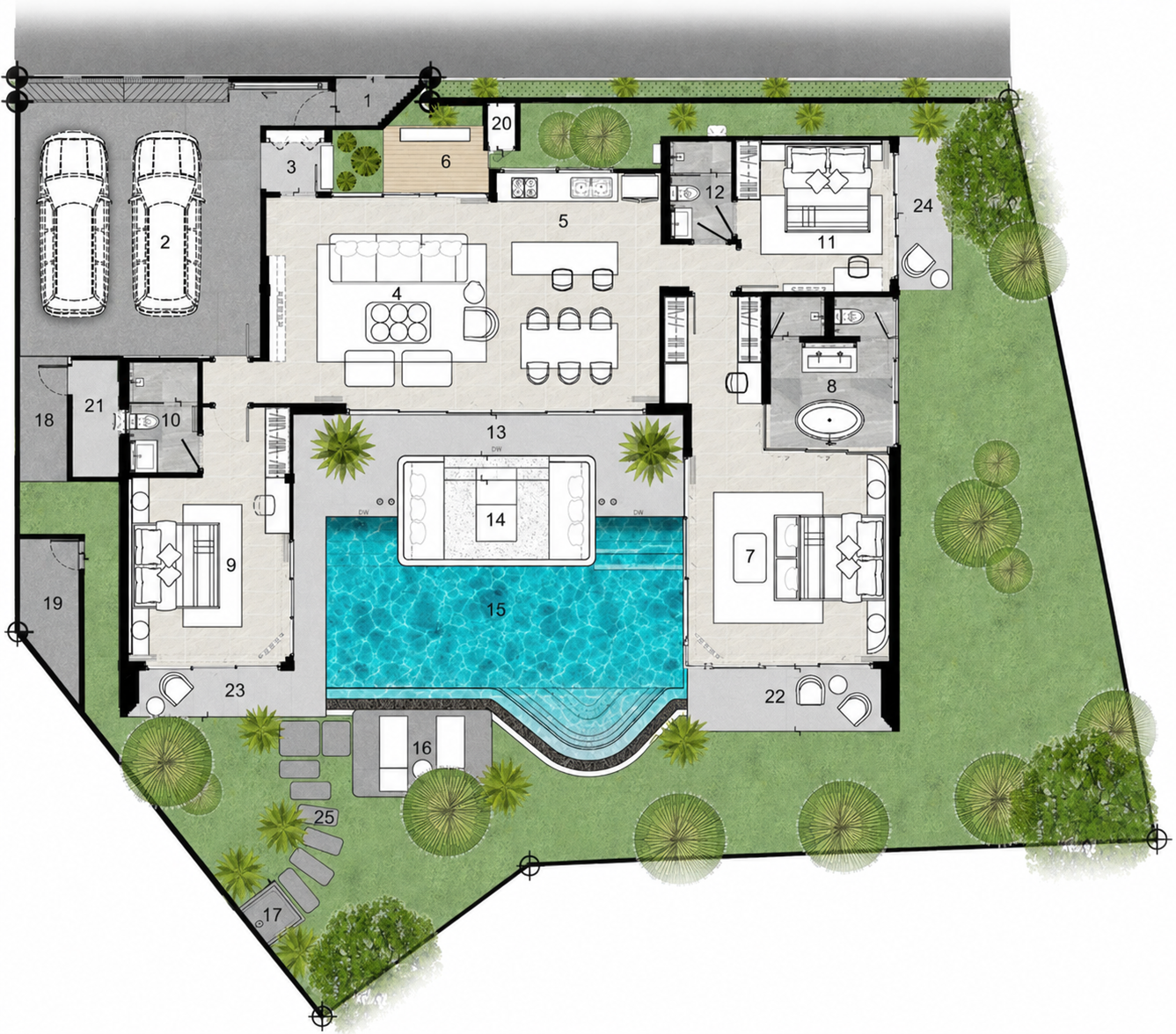 3 BR
