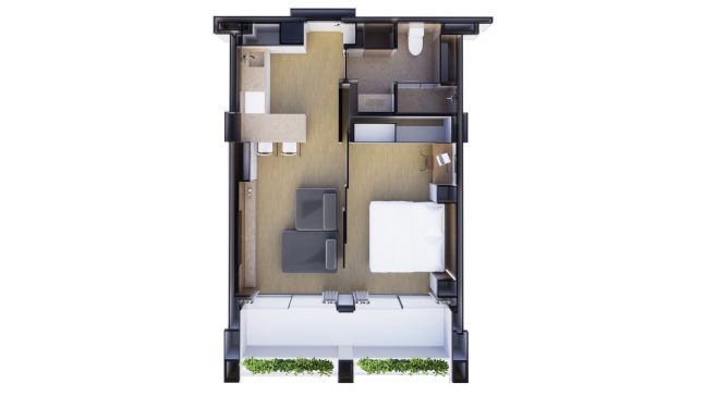 1 BR
