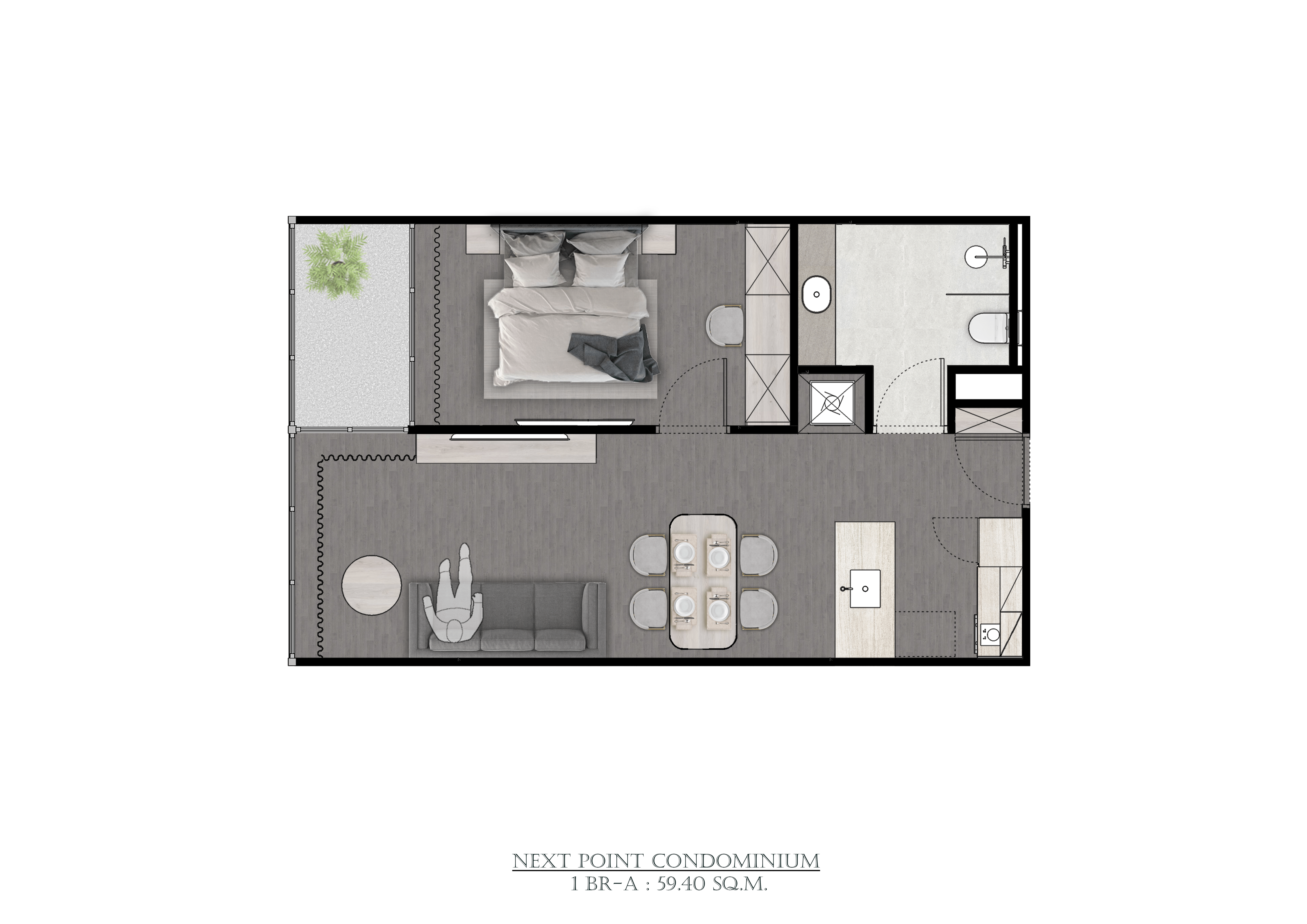 1 BR