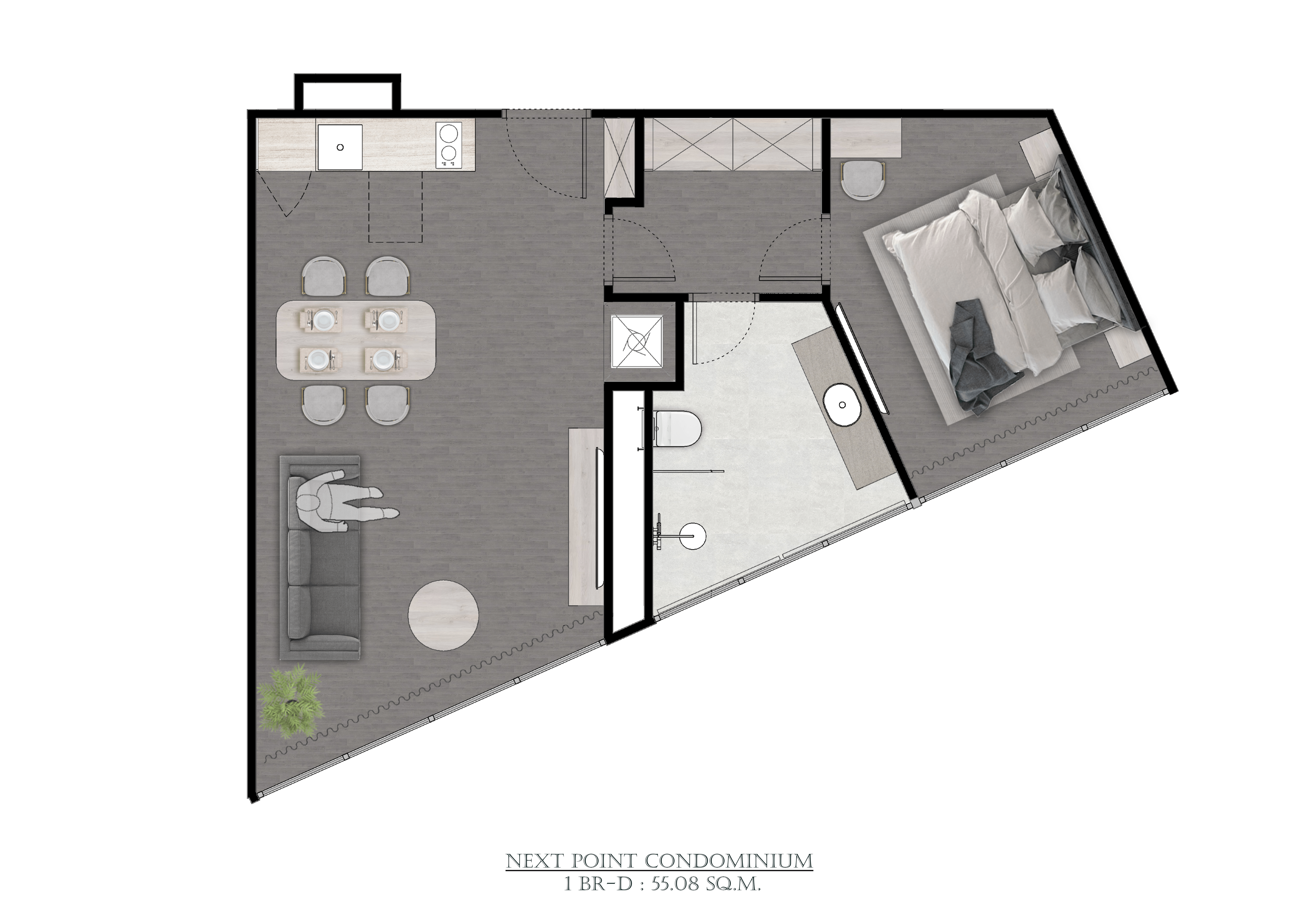 1 BR