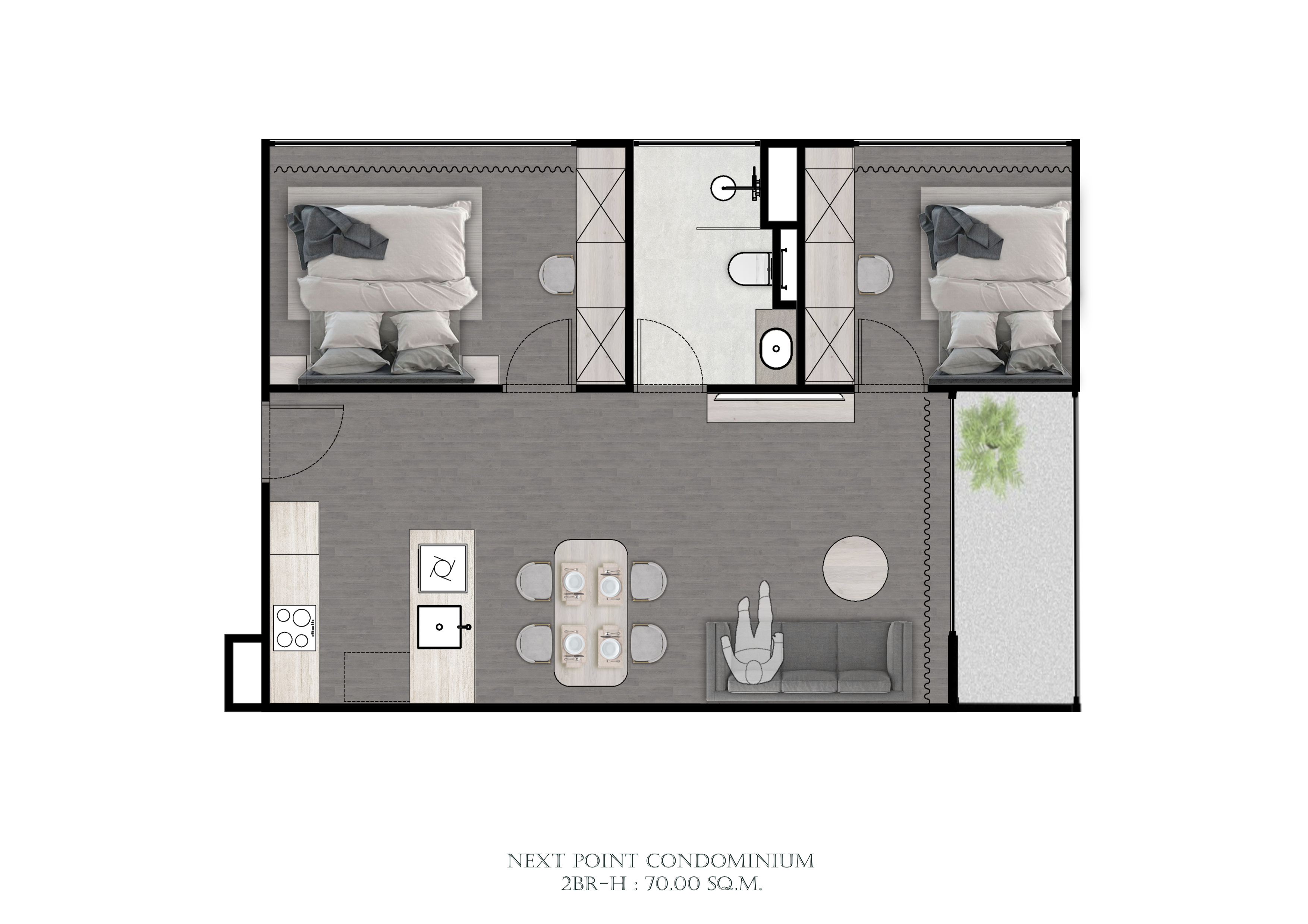 2 BR