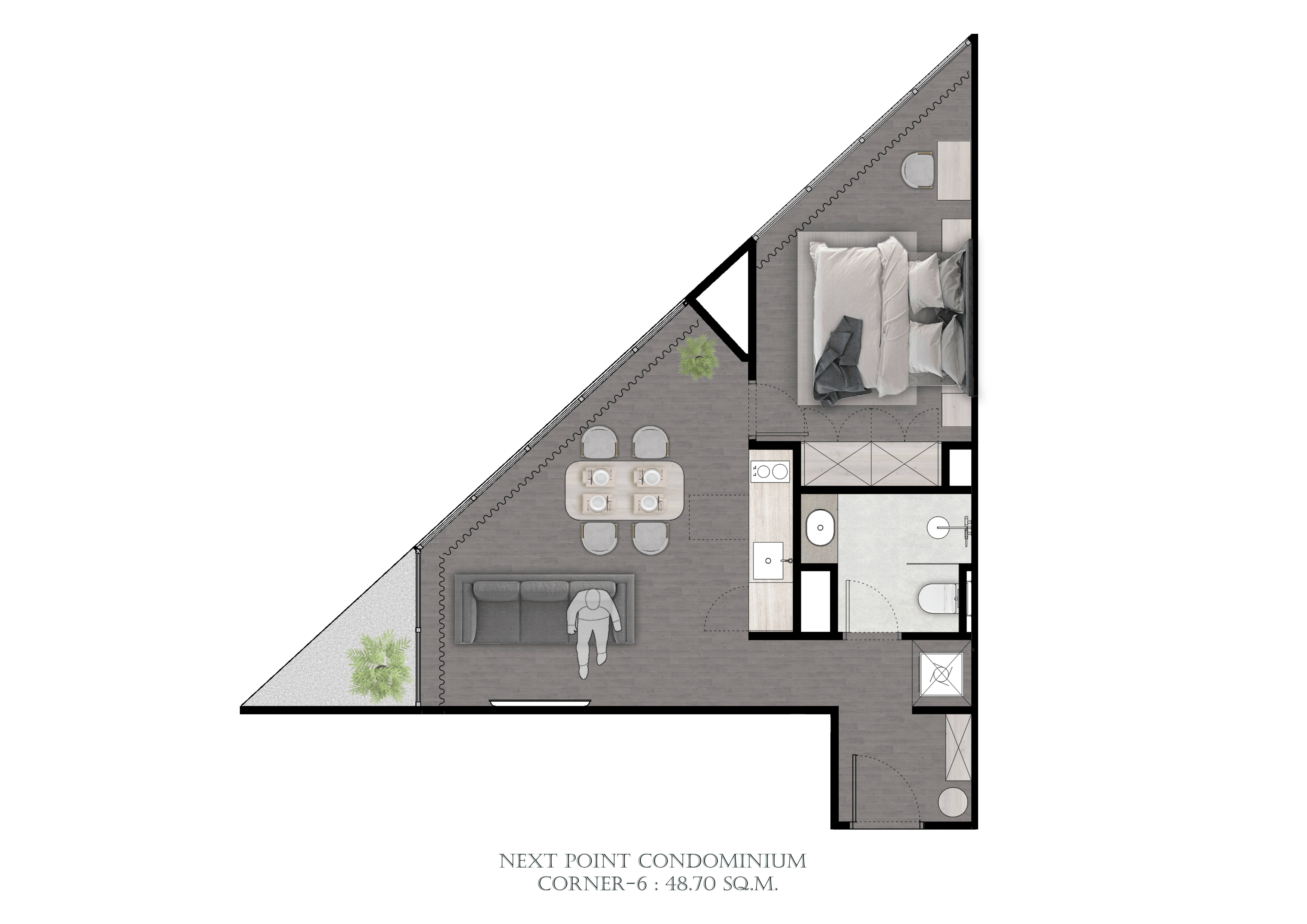 1 BR