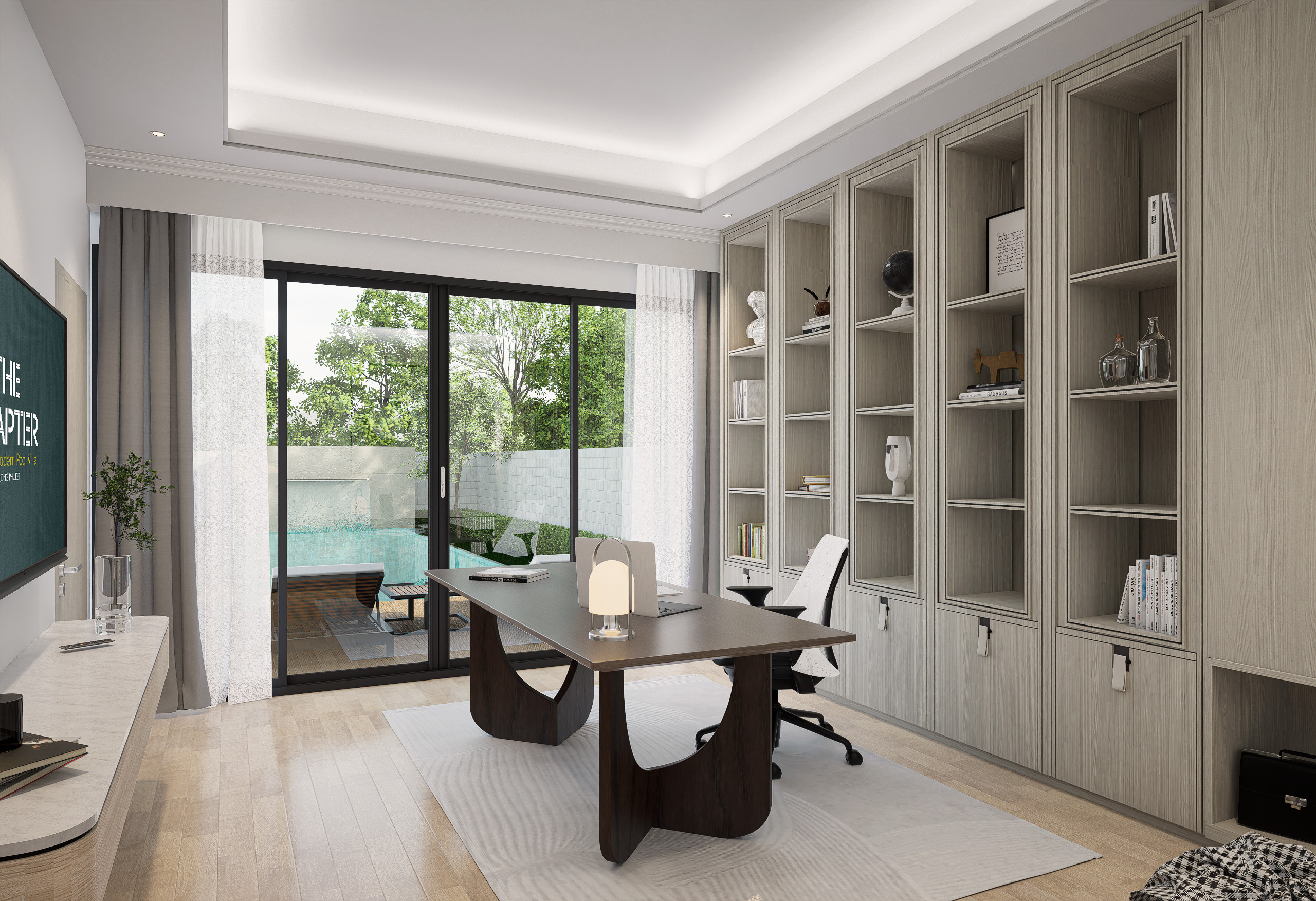 The Chapter Tropical Modern Pool Villa 11