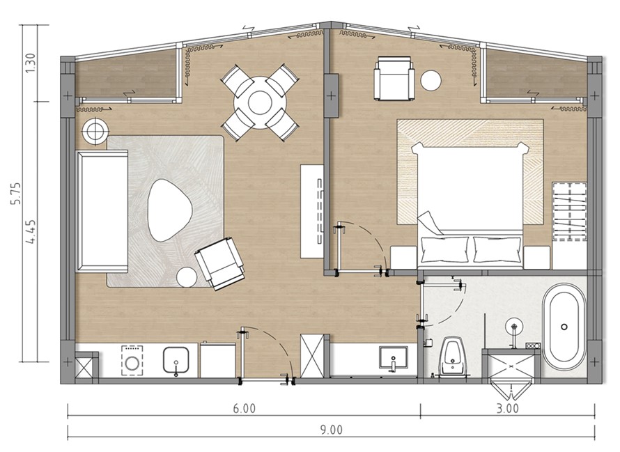 1 BR