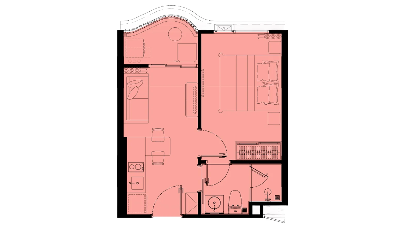 1 BR